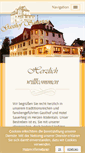 Mobile Screenshot of gasthof-sauerteig.de